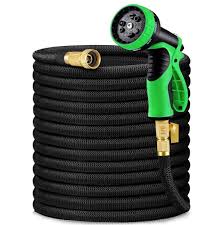 Simply watch our hose expand and contract as your water is turned on and off. 25ft Garden Hose Expandable Water Hose With 3 4 Solid Brass Fittings Extra Strength Fabric Flexible Expanding Hose With 9 Function Water Spray Nozzle Best Buy Canada