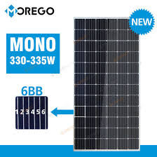 China High Efficiency Photovoltaic 300w 340w 350w 360w Mono Solar