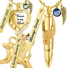 cremation jewelry necklaces