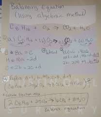 Balancing Equations Exam 2 Notes