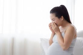 sinus infection while pregnant stuffy