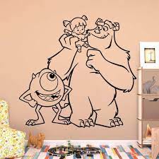 Monsters Inc Wall Decal Vicky