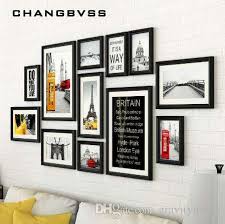 With Black Wall Photo Frames Sets