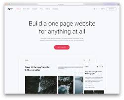 21 best one page builders 2023