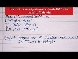 no objection certificate noc