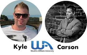 Wealthy Affiliate owners Kyle and carlson