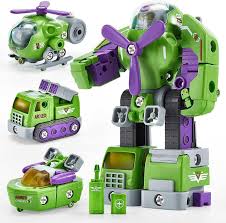 3 in 1 take apart robot kids toys 3 5 7