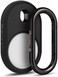 The apple airtag is an item tracker that can be attached to objects like backpacks or keychains. Amazon Com Caseology Vault Compatible With Apple Airtag Case For Airtag Keychain 2021 Matte Black
