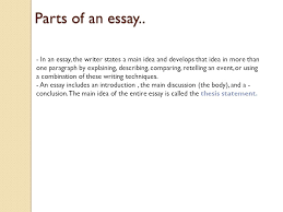 Five paragraph essay Outline for a Paragraph Essay