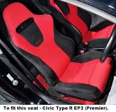Car Seat Cover Fits Civic Type R Ep3