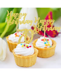 happy birthday 70 cupcake topper
