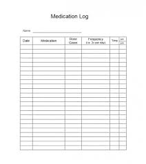Free Printable Medication List Template Free Medication