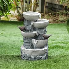 winsome house polyresin tiered pots