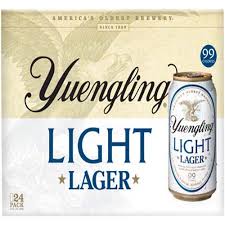 yuengling light lager 24pk cans