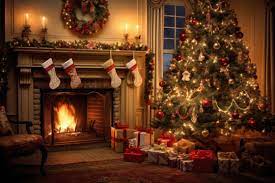 Stockings Fireplace Images Browse 40