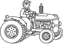 Ausmalbilder kostenlos zum ausdrucken für kinder! Ausmalbilder Traktor 1 Ausmalbilder Malvorlagen