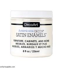 Decoart Satin Enamel 236ml Warm White