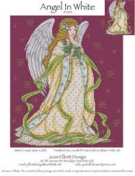 Angel In White Je005 Cross Stitch Chart Joan And 50 Similar