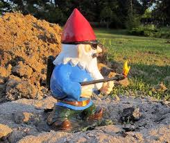 Combat Garden Gnome With Flamethrower