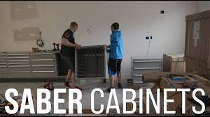 installing a huge saber cabinet array