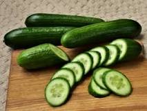 What vegetable is equivalent to a cucumber?