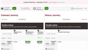 london travels with network railcard