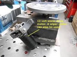 homemade rotary welding positioner