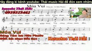 Karaoke 2018 HD- Múa vui beat Lớp 2 SGK tiểu học - Tone F (thiếu nhi), s...