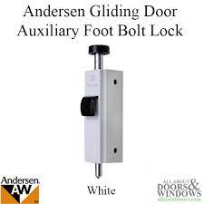 Auxiliary Foot Bolt Lock