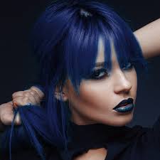 splat hair dye blues