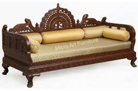 wooden carved sofa set