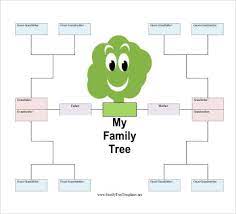 simple family tree template 42 free