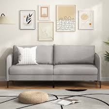 modern 76 inch loveseat sofa couch for