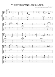 the star spangled banner tab by