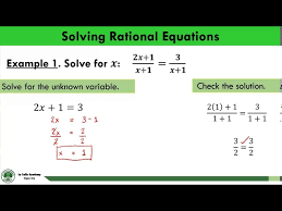 solving rational equations part 2
