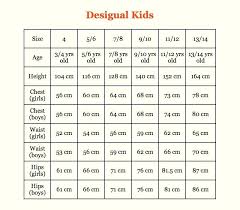 14 All Inclusive Clothes Conversion Chart Kids
