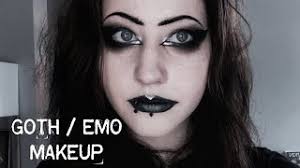 goth emo makeup tutorial you