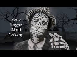 male sugar skull makeup tutorial you