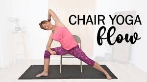seated chair yoga 15 minutes flow