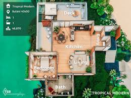 Tropical Modern Off The Grid Eco Home