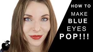 how to make blue eyes pop confident
