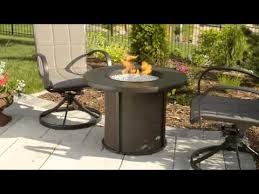 Page 1 of 8start overpage 1 of 8. The Outdoor Greatroom Company Stonefire 31 Inch Round Propane Gas Fire Pit Table With 20 Inch Crystal Fire Burner Brown Sf 32 K Bbqguys
