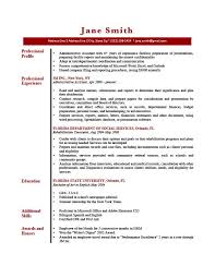 CV After sample resume format