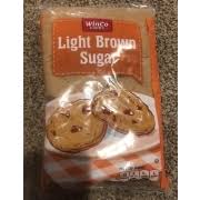 Winco Foods Light Brown Sugar Calories Nutrition Analysis More Fooducate
