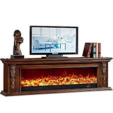 Wooden Tv Stands With Fireplace Core