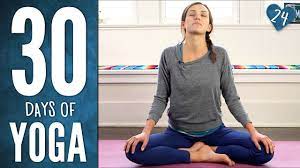 gentle yummy yoga 30 days of yoga