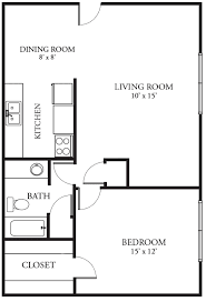 one two bedroom apartments in little