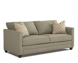 tilly sofa in stone fabric by klaussner