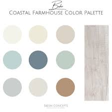 Behr Coastal Farmhouse Color Palette