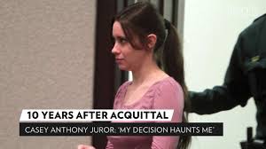 Therefore, no movies or book deals shall be offered to casey anthony that would be of financial profit or gain to her. Casey Anthony Juror Speaks Out 10 Years Later My Decision Haunts Me People Com